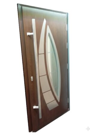 Drzwi Kompozytowe VIKKING – Linia Arctic Plus, Kolekcja FUTURE Orzech&Winchester