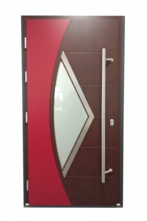 Drzwi Kompozytowe VIKKING – Linia Arctic Plus, Kolekcja FUTURE Orzech Włoski