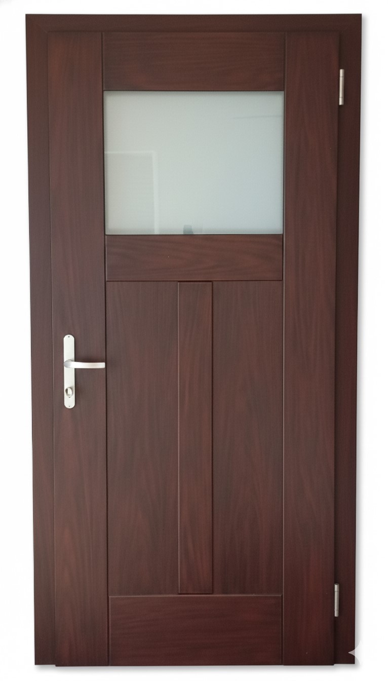 Ekskluzywne Drzwi Kompozytowe VIKKING Arctic Plus Vintage Diplomat 99 P - Dąb Bagienny Real Wood
